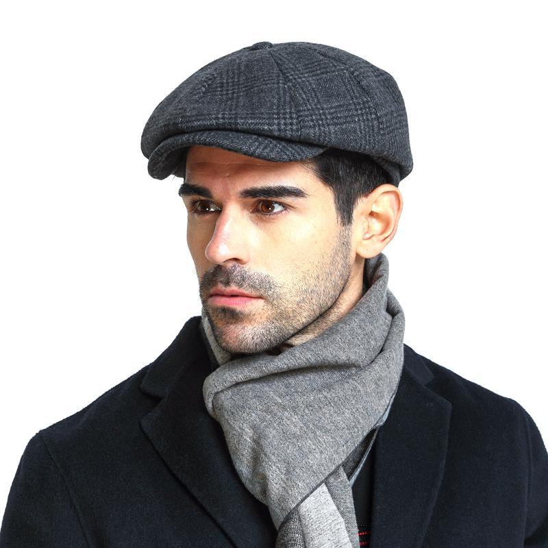 Newsboy Cap Ivy - Grande tête surdimensionnée grande taille hommes