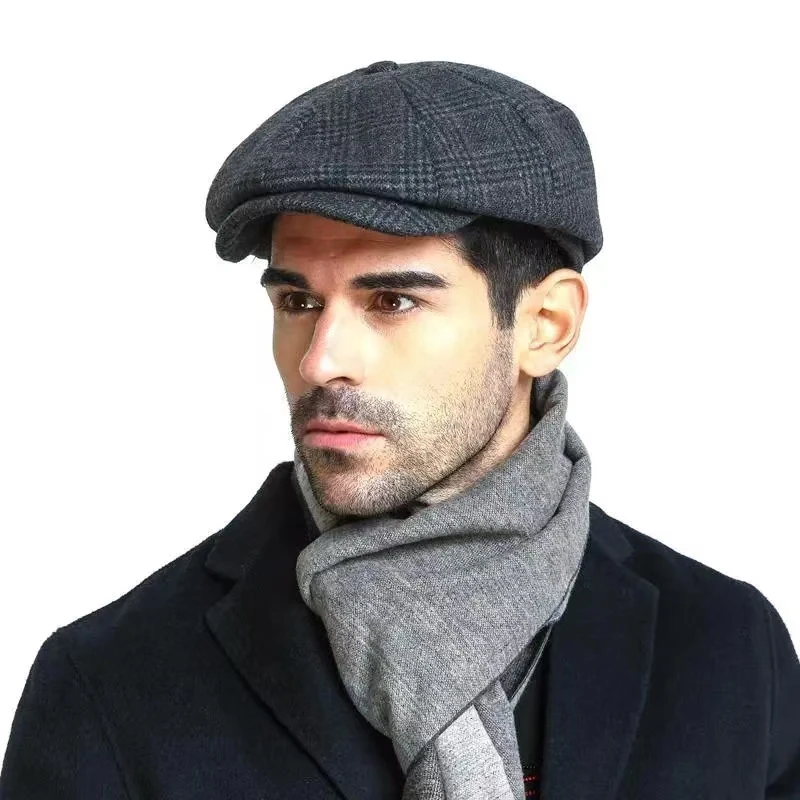 Newsboy Cap Ivy - 64 cm grande tête surdimensionné grande