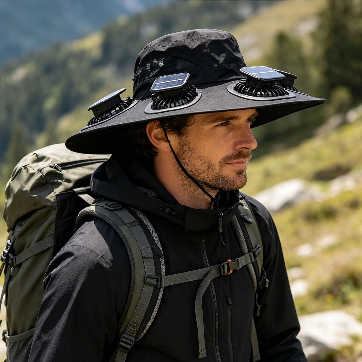 Casquette Visière 6 Ventilateu - Visor Sun Hat avis et prix