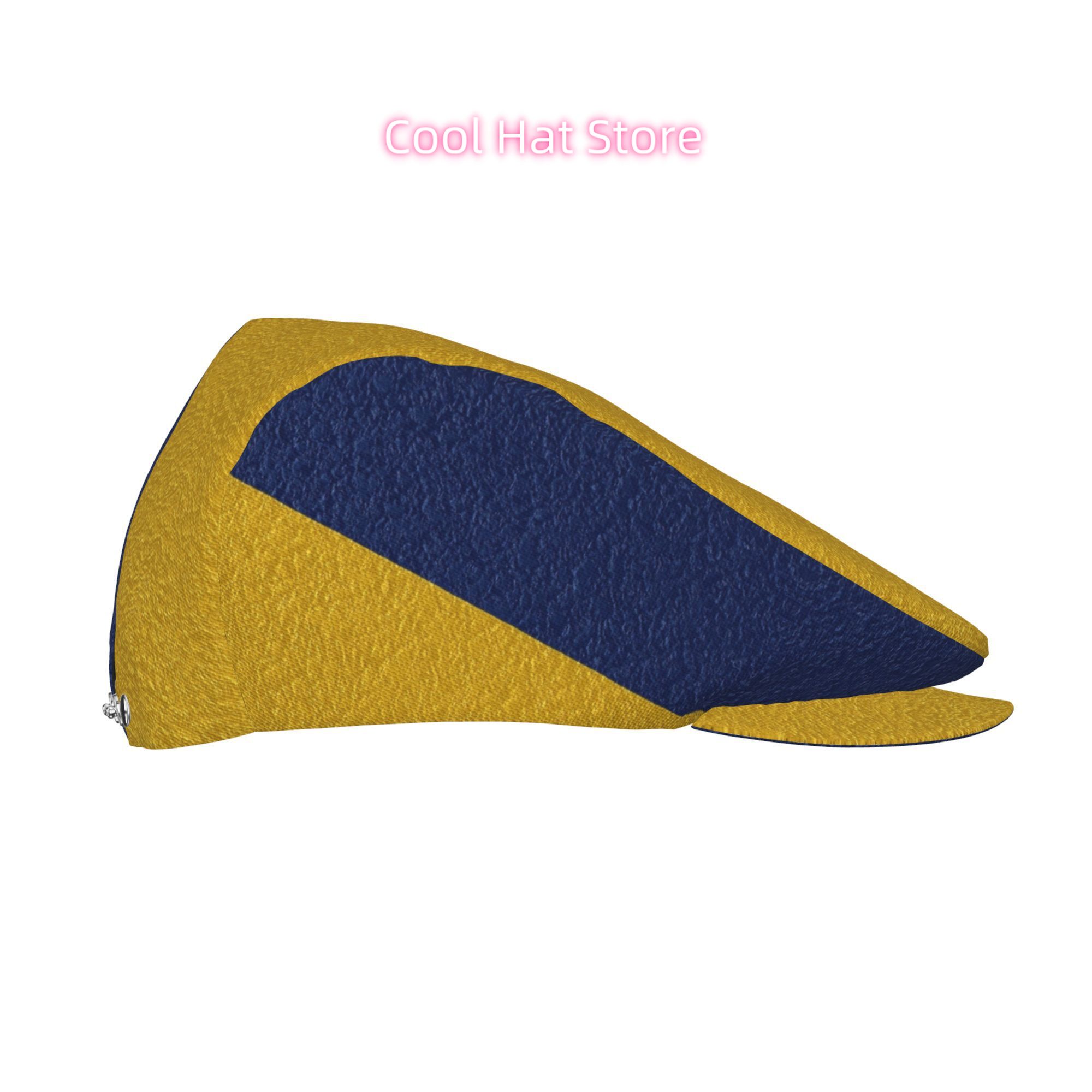 Casquette plate unisexe jaune  - Newsboy Cap Ivy avis et prix