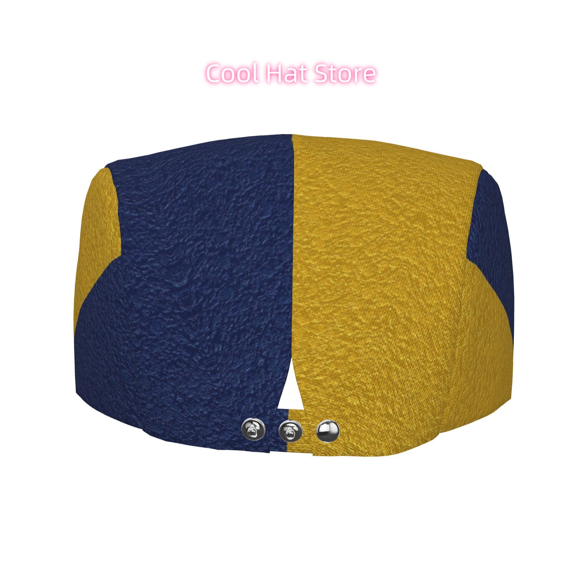 Casquette plate unisexe jaune  - Newsboy Cap Ivy avis et prix