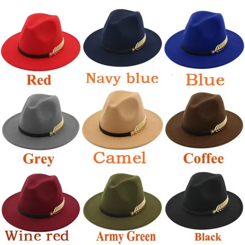1 pièces nouvelle mode unisexe - Fedora Hat Wool avis et prix