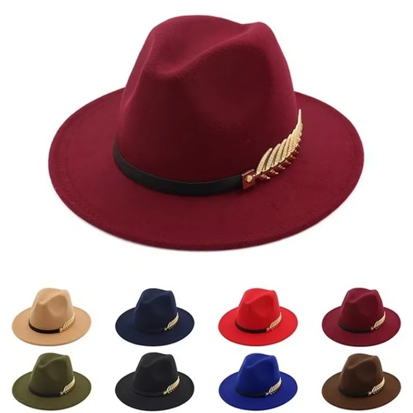 1 pièces nouvelle mode unisexe - Fedora Hat Wool avis et prix