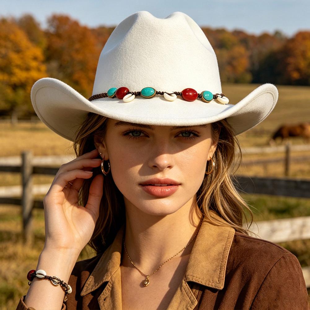 Chapeau de style western cowbo - Fedora Hat Wool avis et prix